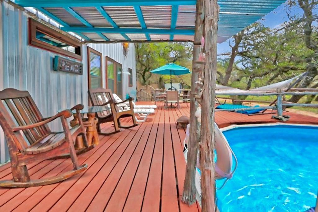 Three Horses Ranch Villa Johnson City Exterior photo